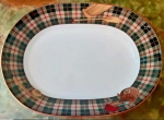 Noritake Sports Page Oval Vegetable Bowl, New (NOS) Discontinued!