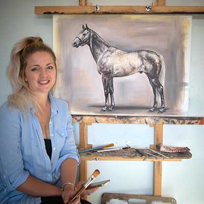 Emily Johnson, Equine Artist