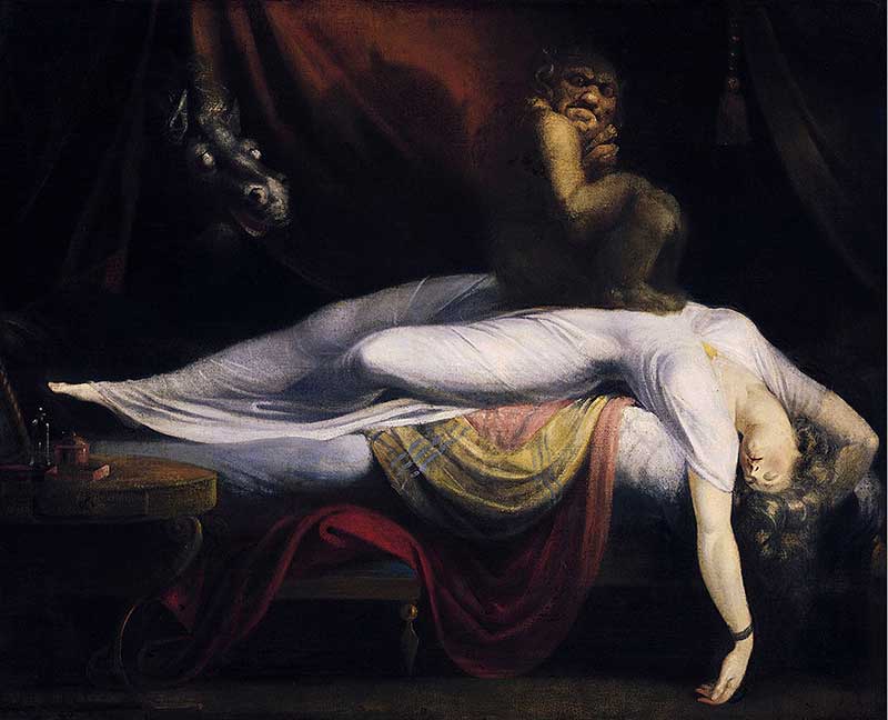 Henry Fuseli, The Nightmare, 1781 (photo credit © Henry Fuseli/Wiki Commons)