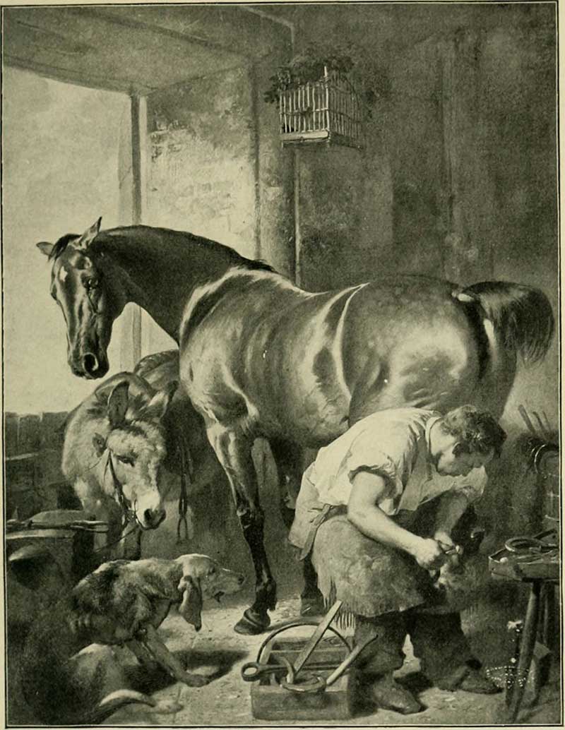 Edwin Henry Landseer, Shoeing, 1841 (photo credit © Landseer/Wiki Commons)