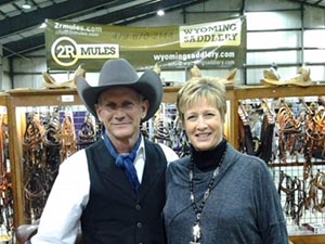 Roger and Rhonda Adams, Owner 2Rmules and Wyoming Saddlery