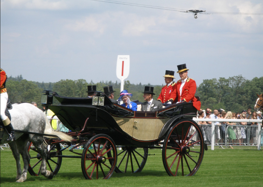 Royal Ascot carriage procession.