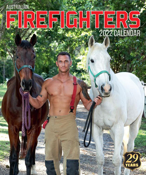 Australian Firefighters 2022 Calendar  - Supporting Horse Rescue