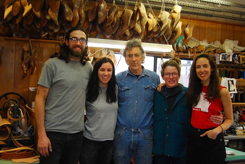 The Texas Traditions crew from left to right; Graham Ebner, Charlotte Marshall, Lee Miller, owner, JoJo McKibben and Dana Perrotti.