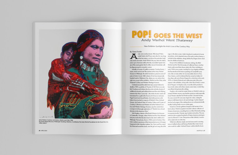 POP! Goes the West - Andy Warhol Went Thataway - Shoptalk Magazine