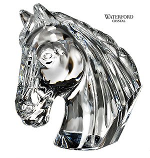 Waterford Crystal Horse Head Collectible
