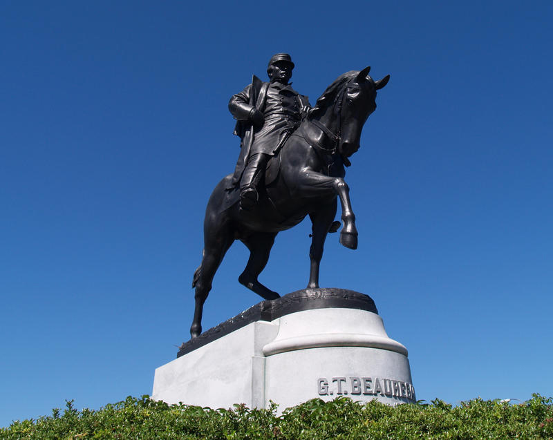 G. T. Beauregard Monument by Alexander Doyle, New Orleans, photo courtesy of Jason Saul