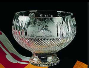 Waterford Crystal Racing Trophy - Maryland Million